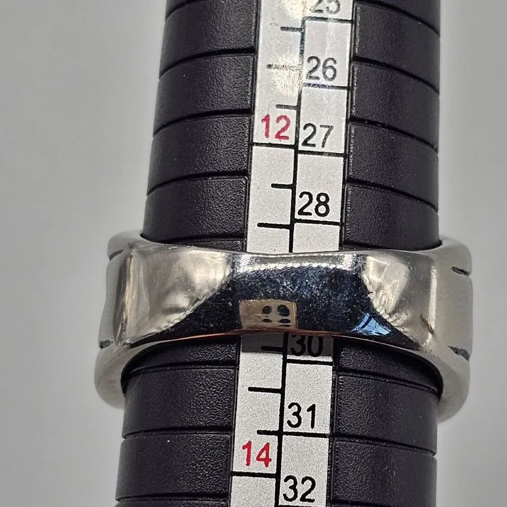 Mens Skull Ring Stainless Steel Helmet Viking Gothic Biker 3D Figural Sz 13